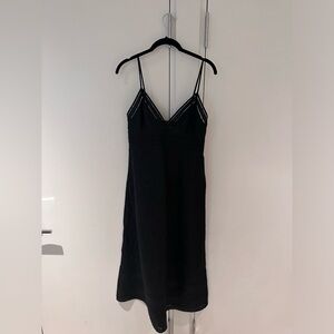 ALC Josie Embroidered Linen Mini Dress